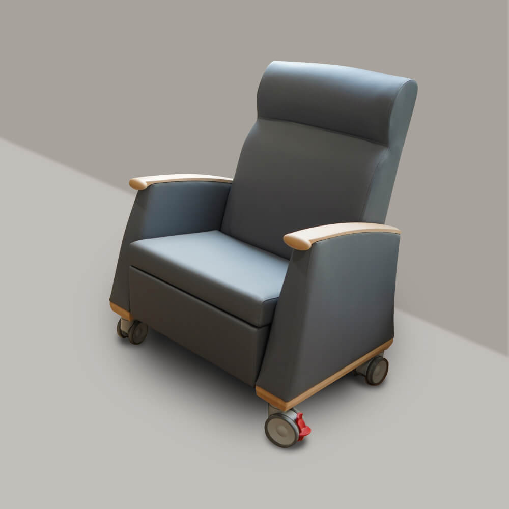 Mamy 57-63/2RPN armchair with wheels